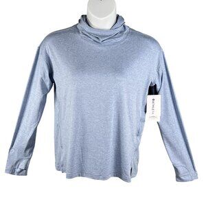 Athleta NWT Womens M Uptempo Hoodie Sweatshirt Jersey Oversized Fit Athleisure